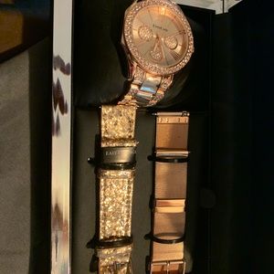 Bebe Watch and micheal kors bracket